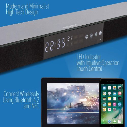 삼성 SAMSUNG UN65TU7000 65 4K Ultra HD Smart LED TV (2020) with Deco Gear Soundbar Bundle