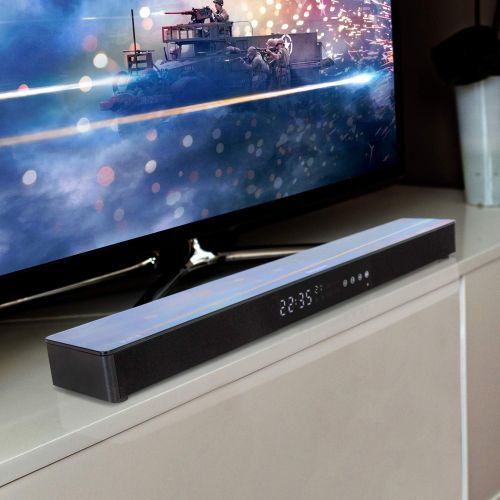 삼성 SAMSUNG UN65TU7000 65 4K Ultra HD Smart LED TV (2020) with Deco Gear Soundbar Bundle