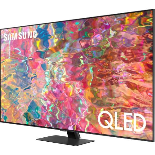 삼성 Samsung QN65Q80BAFXZA 65 Inch QLED 4K Smart TV 2022 Bundle with Premium 2 YR CPS Enhanced Protection Pack