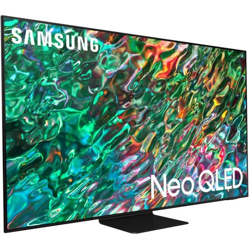 삼성 Samsung QN55QN90BA 55 inch Class Samsung Neo QLED 4K Smart TV 2022 Bundle with Premium 2 YR CPS Enhanced Protection Pack