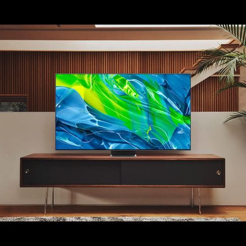 삼성 Samsung S95B 65 inch 4K Quantum HDR OLED Smart TV (2022) Bundle with Premium 2 YR CPS Enhanced Protection Pack