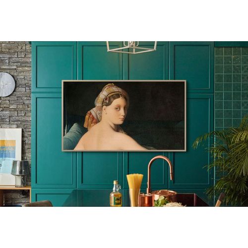 삼성 SAMSUNG 55-Inch Class QLED 4K LS03B Series The Frame Quantum HDR, Art Mode, Anti-Reflection Matte Display Screen, Slim Fit Wall Mount Included, Smart TV with Alexa Built-In (QN55LS