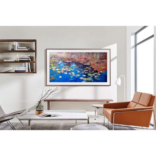 삼성 SAMSUNG 55-Inch Class QLED 4K LS03B Series The Frame Quantum HDR, Art Mode, Anti-Reflection Matte Display Screen, Slim Fit Wall Mount Included, Smart TV with Alexa Built-In (QN55LS