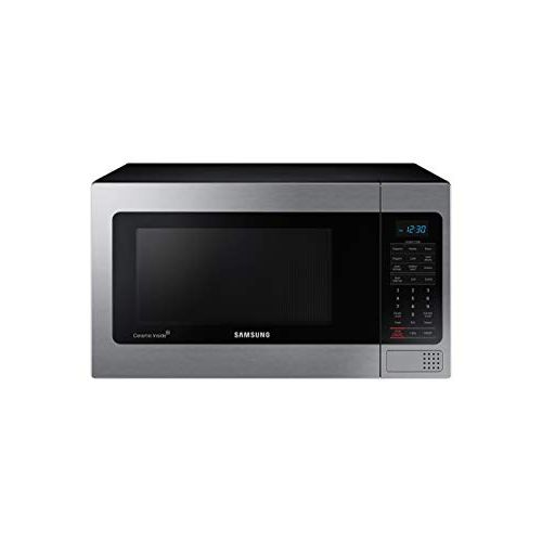 삼성 [아마존베스트]Samsung Electronics Samsung MG11H2020CT 1.1 cu. ft. Countertop Grill Microwave Oven with Ceramic Enamel Interior, Black