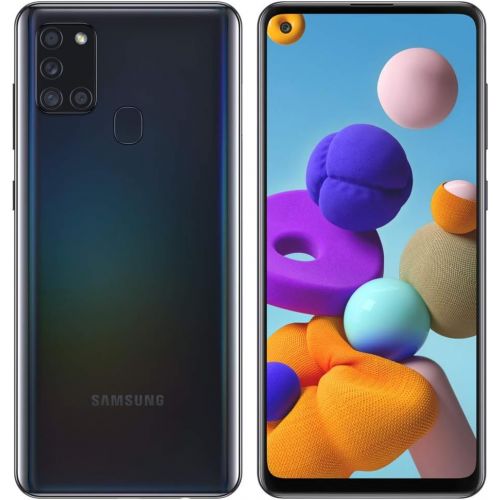 삼성 [아마존베스트]Samsung Galaxy A21S SM-A217M/DS 4G LTE 64GB + 4GB Ram LTE USA w/Four Cameras (48+8+2+2mp) Android International Version (GSM Only, Not CDMA) (Black)