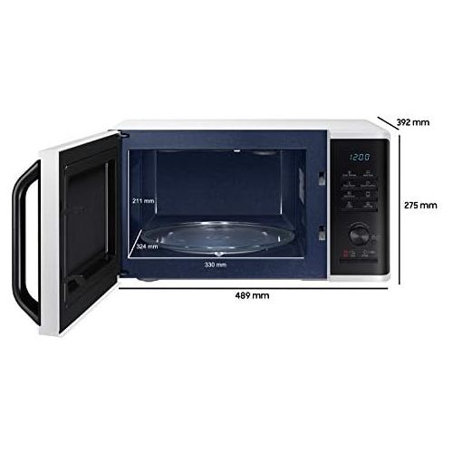 삼성 [아마존베스트]Samsung MG23 K3 515aw / EG Microwave / 48.9 cm / Quick Defrost / 27 Automatic Programs (English Manual)