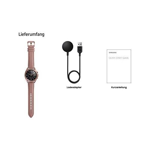 삼성 [아마존베스트]Samsung Galaxy Watch3, Round Bluetooth Smart Watch for Android, Rotating Bezel ,Fitness Tracker, Large Screen