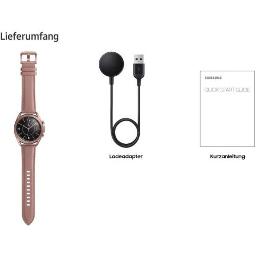 삼성 [아마존베스트]Samsung Galaxy Watch3, Round Bluetooth Smart Watch for Android, Rotating Bezel ,Fitness Tracker, Large Screen