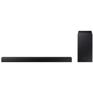 Samsung HW T450 Soundbar Speaker (2.1 Channels, 300 W, DTS, Dolby Digital, Active Subwoofer, Wired & Wireless)