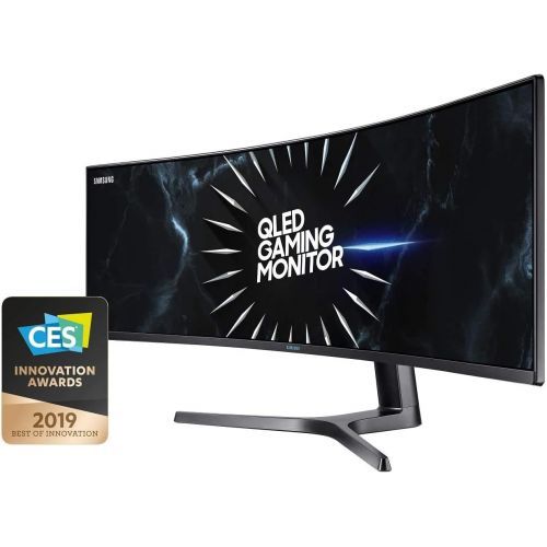 삼성 [아마존베스트]Samsung C49RG94SSU (49-inch) curved gaming monitor, dual WQHD, 32: 9, 5120 x 1440 pixels, 120 Hz, 4 ms, black