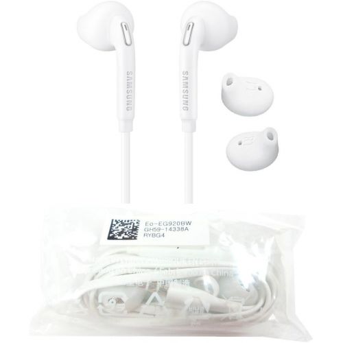 삼성 [아마존베스트]EO-EG920BW White Genuine Samsung Headset / Handsfree / Headphone / Earphone With Volume Control For Samsung Galaxy Phones ( Non Retail Packaging - Bulk Packaging )