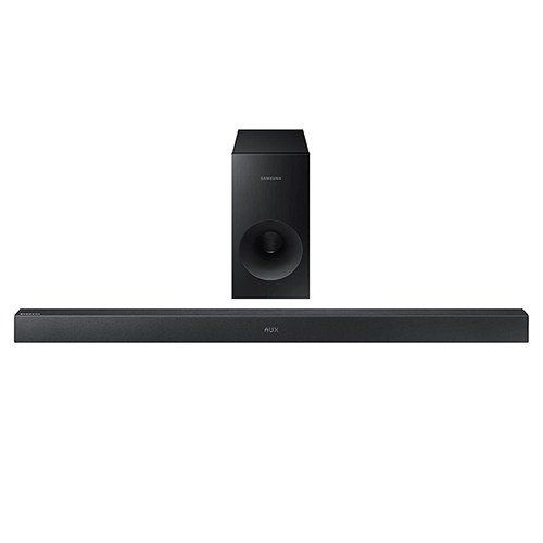 삼성 Samsung 2.1 Channel 130 Watt Wireless Sound Bar with Active Subwoofer Home Theater System