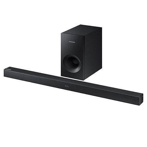 삼성 Samsung 2.1 Channel 130 Watt Wireless Sound Bar with Active Subwoofer Home Theater System