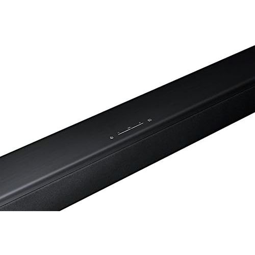 삼성 Samsung 2.1 Channel 300 Watt Sound Bar with Wireless Active Subwoofer Home Theater System, Bluetooth, Soundshare, Smart On, 6 DSP Settings, 3D Sound Plus, HDMI, USB Host, Black Fin