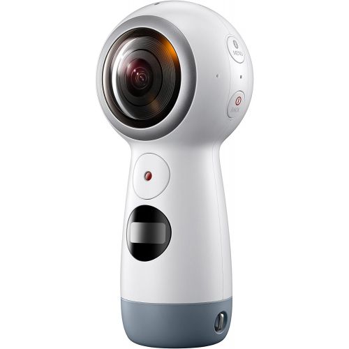 삼성 Samsung Gear 360 (2017 Edition) Real 360° 4K VR Camera (US Version with Warranty)
