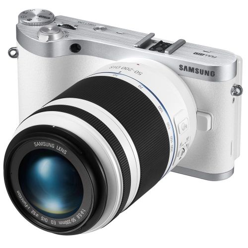 삼성 Samsung NX 50-200mm f4.0-5.6 OIS Zoom Camera Lens (White)