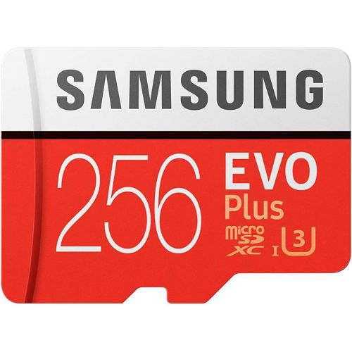 삼성 Samsung 256GB EVO Plus Class 10 UHS-I microSDXC U3 Adapter (MB-MC256GA) (2 Pack)