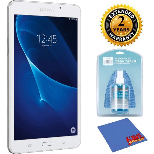 삼성 Samsung 7.0 Tab A 8GB Tablet (Wi-Fi Only, White) + (Extended Warranty)