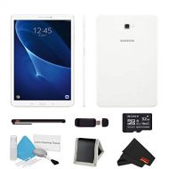 Samsung 10.1 Galaxy Tab A T580 16GB Tablet (Wi-Fi Only, White) Accessory Kit w 32GB MicroSD Card
