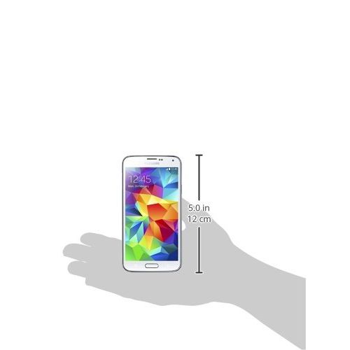삼성 Samsung Galaxy S5 G900F Unlocked Cellphone, International Version, Retail Packaging, White