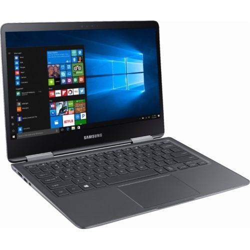 삼성 2018 Premium Samsung Notebook 9 Pro Business 13.3 Full HD 2-in-1 Touchscreen LaptopTablet - Intel Quad-Core i7-8550U 8GB RAM Backlit Keyboard SoundAlive 802.11ac Win 10 Built in S