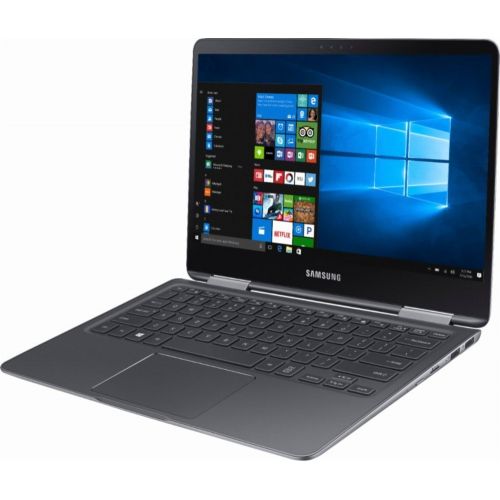 삼성 2018 Premium Samsung Notebook 9 Pro Business 13.3 Full HD 2-in-1 Touchscreen LaptopTablet - Intel Quad-Core i7-8550U 8GB RAM Backlit Keyboard SoundAlive 802.11ac Win 10 Built in S