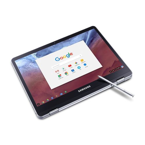 삼성 Samsung Chromebook Samsung 12.3 2-in-1 Convertible 2400 x 1600 WLED Touchscreen Chromebook Plus - OP1 Hexa-core 2.0GHz, 4GB RAM, 32GB eMMC, Bluetooth, Webcam, 10hr Battery Life, Chrome OS- Pen includ