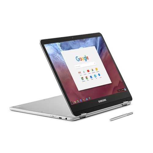 삼성 Samsung Chromebook Samsung 12.3 2-in-1 Convertible 2400 x 1600 WLED Touchscreen Chromebook Plus - OP1 Hexa-core 2.0GHz, 4GB RAM, 32GB eMMC, Bluetooth, Webcam, 10hr Battery Life, Chrome OS- Pen includ