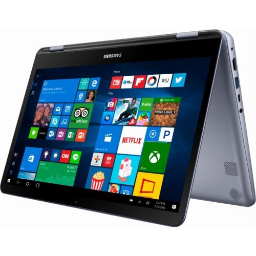 삼성 2018 Premium Samsung 7 Spin Business 13.3 2-in-1 FHD Touchscreen Business LaptopTablet - Intel Dual-Core i5-8250U 8GB DDR4 256GB SSD Windows Ink Backlit Keyboard Fingerprint Reade