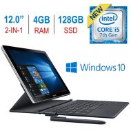 Newest Samsung Galaxy Book 2-in-1 12 Touchscreen Super AMOLED (2160x1440) Display Tablet/PC, 7th Gen Intel i5-7200u 2.5GHz Processor, 4GB RAM, 128GB SSD, Bluetooth, Keyboard, S Pen