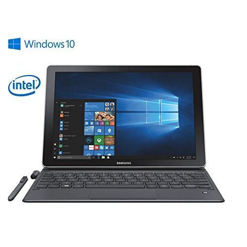 삼성 Newest Samsung Galaxy Book 2-in-1 12 Touchscreen Super AMOLED (2160x1440) Display TabletPC, 7th Gen Intel i5-7200u 2.5GHz Processor, 4GB RAM, 128GB SSD, Bluetooth, Keyboard, S Pen