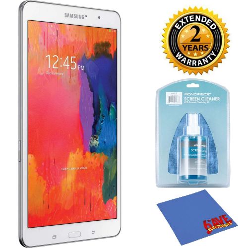 삼성 Samsung 16GB Galaxy Tab Pro 8.4 Tablet (Wi-Fi Only, White) + (Extended Warranty)