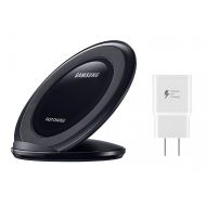 Samsung Qi Certified Fast Charge Wireless Charger Stand Universally Compatible with Qi Smart Phones - US Version - Black