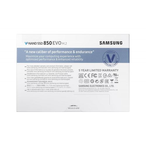 삼성 Samsung 850 EVO - 1TB - M.2 SATA III Internal SSD (MZ-N5E1T0BW)
