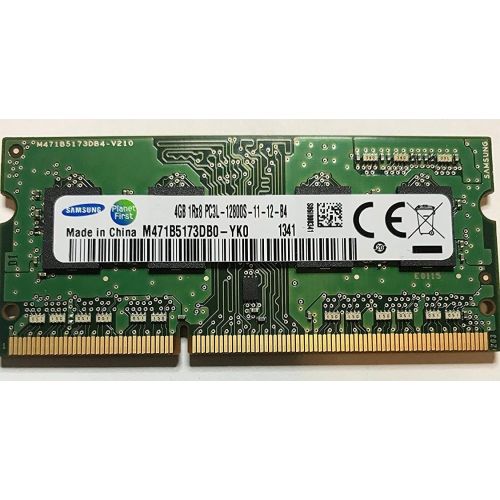 삼성 Samsung ram memory 4GB (1 x 4GB) DDR3 PC3L-12800,1600MHz, 204 PIN SODIMM for laptops