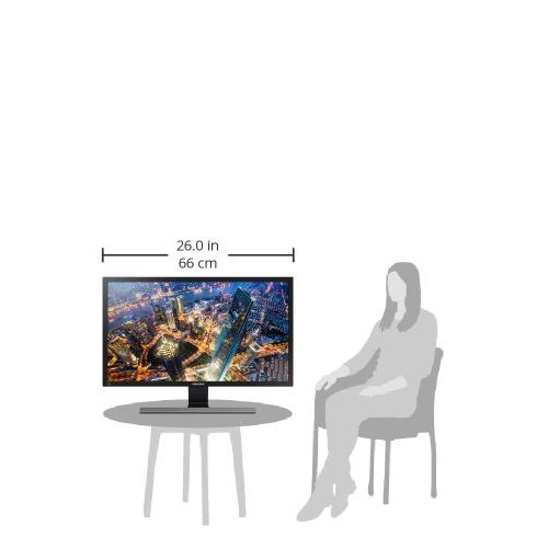 삼성 Samsung 28-Inch UE570 UHD 4K Gaming Monitor (LU28E570DS/ZA)  60Hz Refresh, Computer Monitor, 3840 x 2160p Resolution, 1ms Response, FreeSync, Split Screen, HDMI, Black
