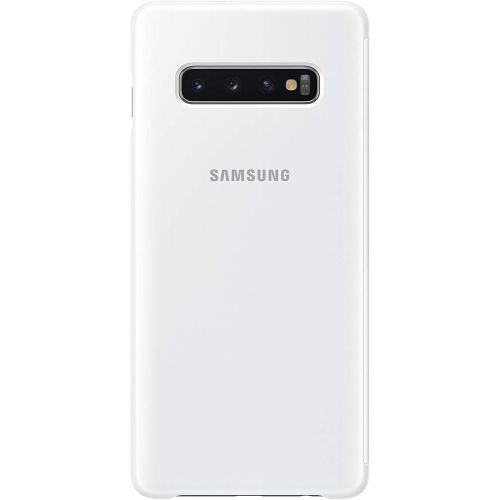 삼성 Samsung Galaxy S10+ S-View Flip Case, Black, Model:EF-ZG975CBEGUS