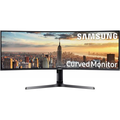 삼성 Samsung CJ89 43 Curved UltraWide 3840 X 1200 Resolution 120Hz Monitor (LC43J890DKNXZA), Black