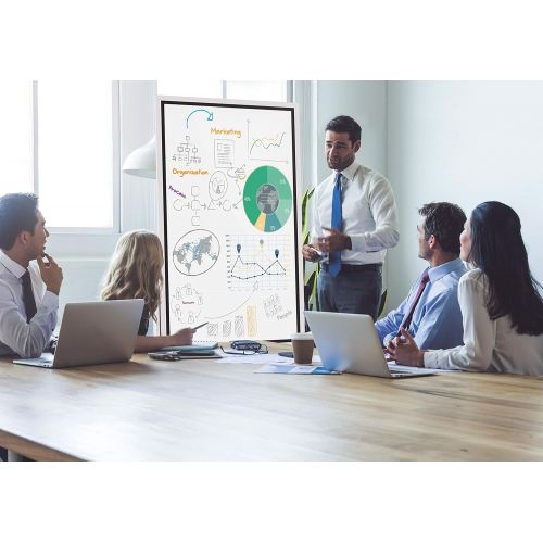 Samsung Business FLIP 55in All-in-One Digital Flipchart Collaborative Display (Stand/Cart)