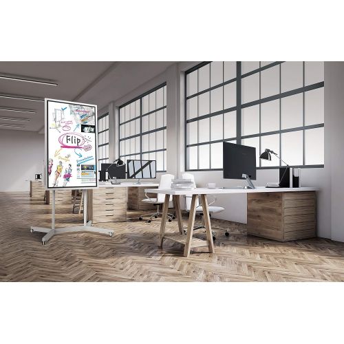  Samsung Business FLIP 55in All-in-One Digital Flipchart Collaborative Display (Stand/Cart)