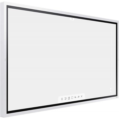 삼성 Samsung Business Samsung Flip 2 WM55R 55 Inch Digital Flipchart for Business 4K UHD 3840x2160 with Touch Screen, Wi-Fi, HDMI, USB (LH55WMRWBGCXZA), Light Gray