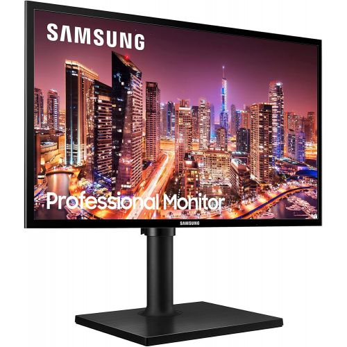  Samsung Business Samsung T40F Series 24-Inch FHD 1080p Computer Monitor, IPS Panel, HDMI, VGA (D-Sub), Height Adjustable Stand, 3 Yr WRNTY (LF24T400FHNXGO)