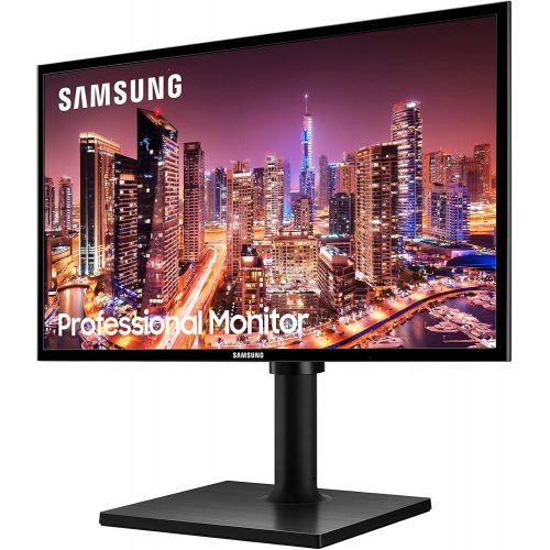  Samsung Business Samsung T40F Series 24-Inch FHD 1080p Computer Monitor, IPS Panel, HDMI, VGA (D-Sub), Height Adjustable Stand, 3 Yr WRNTY (LF24T400FHNXGO)