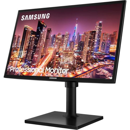  Samsung Business Samsung T40F Series 24-Inch FHD 1080p Computer Monitor, IPS Panel, HDMI, VGA (D-Sub), Height Adjustable Stand, 3 Yr WRNTY (LF24T400FHNXGO)