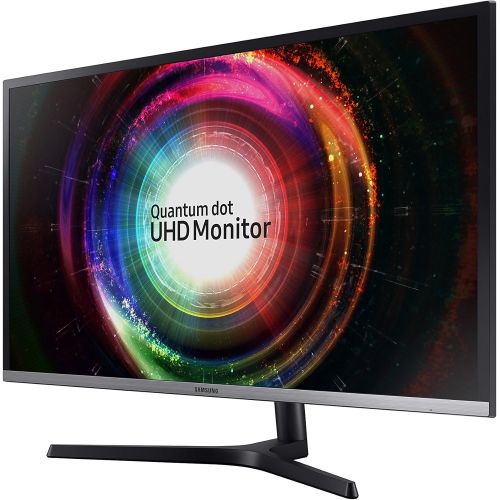 삼성 Samsung Business UH850 Series 31.5 inch 4K QHD 3840x2160 QLED Desktop Monitor for Business, AMD FreeSync, DisplayPort, USB Hub, 3-Year Warranty (U32H850UMN)