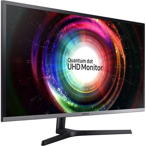 삼성 Samsung Business UH850 Series 31.5 inch 4K QHD 3840x2160 QLED Desktop Monitor for Business, AMD FreeSync, DisplayPort, USB Hub, 3-Year Warranty (U32H850UMN)