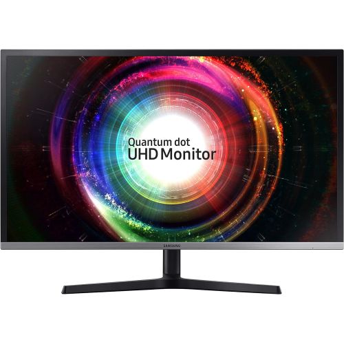 삼성 Samsung Business UH850 Series 31.5 inch 4K QHD 3840x2160 QLED Desktop Monitor for Business, AMD FreeSync, DisplayPort, USB Hub, 3-Year Warranty (U32H850UMN)