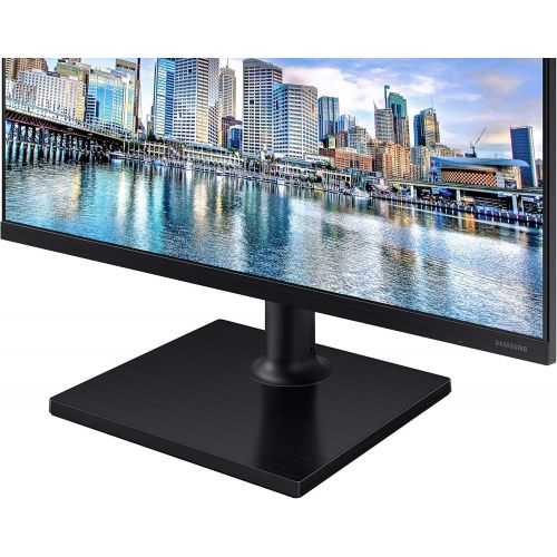  Samsung Business Samsung FT45 Series 24-Inch FHD 1080p Computer Monitor, 75Hz, IPS Panel, HDMI, USB Hub, Height Adjustable Stand, 3 Yr WRNTY (LF24T452FQNXGO)