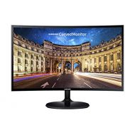 Samsung Business Samsung CF390 Series 27 inch FHD 1920x1080 Curved Desktop Monitor for Business, HDMI, VGA, VESA mountable, 3-Year Warranty, TAA (C27F390FHN), Black