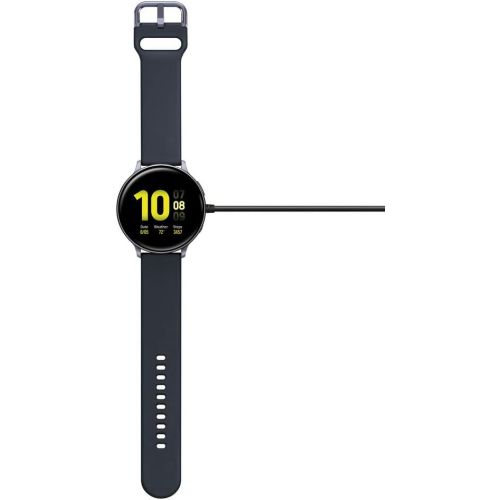 삼성 [아마존핫딜][아마존 핫딜] Samsung Galaxy Watch Active2 W/ Enhanced Sleep Tracking Analysis, Auto Workout Tracking, and Pace Coaching (44mm), Aqua Black - US Version with Warranty